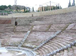 Vista del gradero 