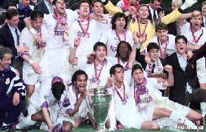 El Real Madrid celebra la s�ptima Copa de Europa (A�o 1998) 