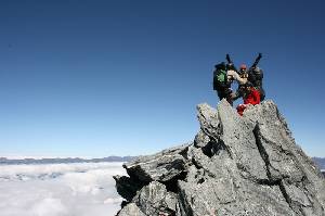 Mar de nubes desde la cumbre del Bolvar. 5.007 m. Venezuela, diciembre del ao 2007 