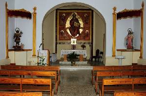 Interior de la Ermita 