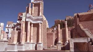 Columnata del Teatro Romano de Cartagena