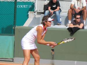 M� Jos� Mart�nez S�nchez en Roland Garros 2008 