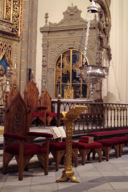 Interior de la Capilla Mayor de la Catedral de Murcia. Regin de Murcia Digital