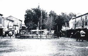 Plaza del Cannigo Martnez de Cieza en 1917 