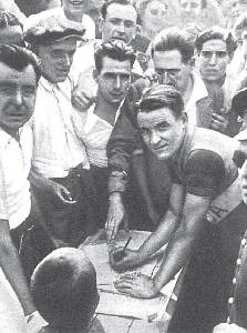 Mariano Ca�ard� lleg� en segundo lugar a la meta de Murcia