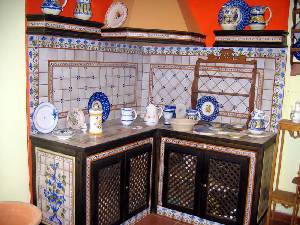 Azulejos decorados para cocinas rsticas 