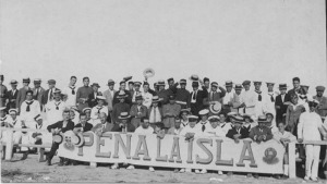 Miembros de la Pe�a La Isla