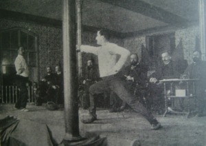 Combate entre Luigi Merlini y Silvio Migliozzi 