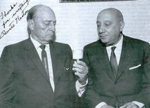 Alfonso Snchez Martnez con Buster Keaton