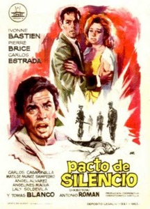 Cartel de la pelcula "Pacto de Silencio" 1949