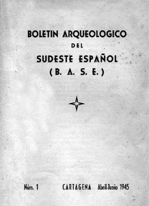 Boletn Arqueolgico del Sudeste Espaol