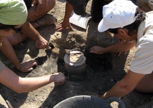 Excavacin arqueolgica en Coimbra del Barranco Ancho (Jumilla)