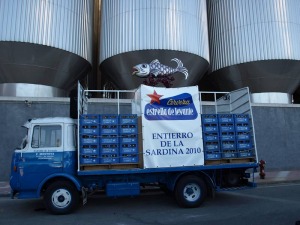 Primer desfile sardinero desde Espinardo 