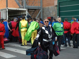 Primer desfile sardinero desde Espinardo 