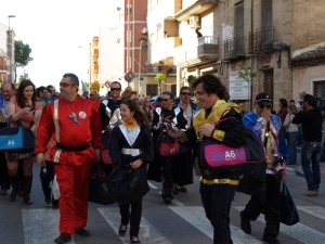 Primer desfile sardinero desde Espinardo 