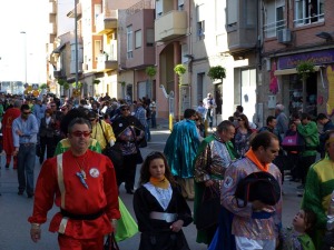 Primer desfile sardinero desde Espinardo 