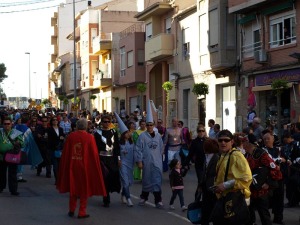 Primer desfile sardinero desde Espinardo 