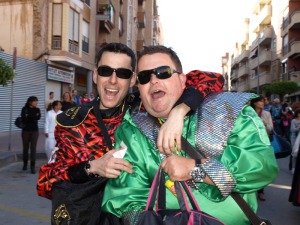 Primer desfile sardinero desde Espinardo 