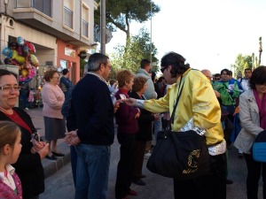 Primer desfile sardinero desde Espinardo 