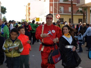 Primer desfile sardinero desde Espinardo 