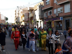 Primer desfile sardinero desde Espinardo 