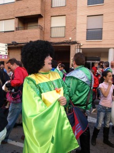 Primer desfile sardinero desde Espinardo 