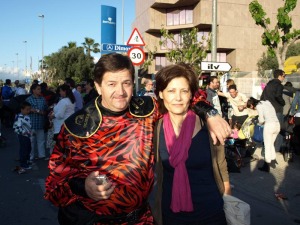 Primer desfile sardinero desde Espinardo 