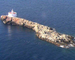 Faro de las Islas Hormigas en Cabo de Palos