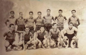 Alineacin del Molinense Juvenil en 1955