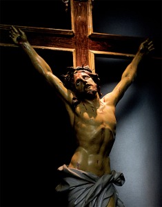 J. Esteve Bonet. Crucificado (detalle). 1781. Madera policromada. 125 x 56 x 13 cm.