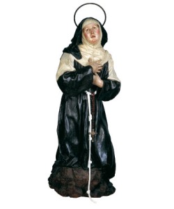 Francisco Salzillo. Santa Clara. Monasterio de la Exaltaci�n del Sant�simo Sacramento. Murcia