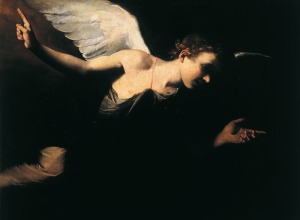 An�nimo napolitano. San Francisco en la zarza (detalle). Mediados del siglo XVII. Real Ilustre Cofrad�a de la Sant�sima y Vera Cruz de Caravaca (Murcia)