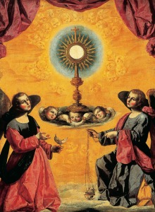 Francisco Zurbar�n. Alegor�a de la Eucarist�a. 1630-1640. Comunidad Aut�noma de la Regi�n de Murcia