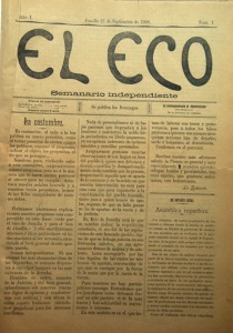 Peridico El Eco de Jumilla