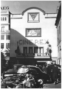 Estreno en el Cine Rex de 'La Violetera' de Luis C�sar Amador (1958)