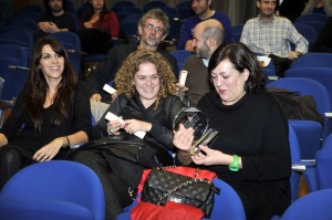 Premiados tras el acto de entrega de premios 