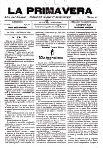 Peri�dico La Primavera