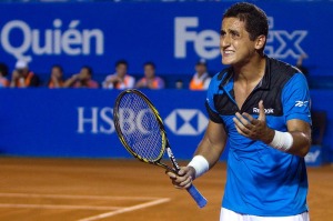 Almagro durante la final del Torneo de Acapulco 2011