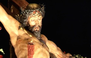 Detalle del 'Santsimo Cristo del Perdn'  