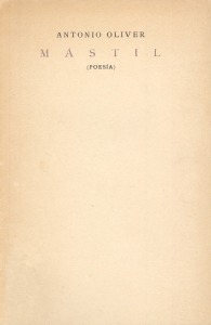 'M�stil: (Poes�a) 1923-1925', Cartagena, Imp. de la Viuda de M. Carre�o, 1925 
