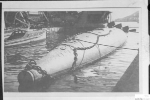 REGRESO AL PUERTO DE CARTAGENA DEL SUBMARINO PERAL DESDE CDIZ, 1929 