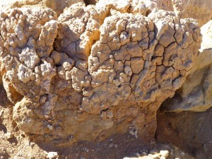 Rocas arcillosas rojas 