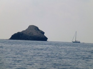 Panormica del Islote El Faralln