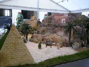 Huida a Egipto (3). Beln Municipal de Murcia