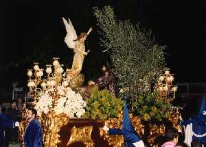 Oraci�n en el Huerto. Miercoles Santo. Alhama