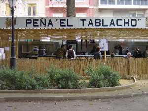 Barraca de la Pea Huertana El Tablacho - Bando de la Huerta - Fiestas de Primavera 2004