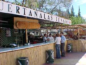 Barraca de la Pea Huertana Las Tenajas - Bando de la Huerta . Fiestas de Primavera 2004