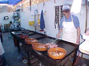 Barraca de la Pea Huertana Palmera-Meln - Bando de la Huerta - Fiestas de Primavera 2004