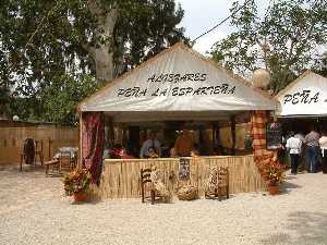 Barraca de la Pea Huertana La Espartea - Bando de la Huerta - Fiestas de Primavera 2004