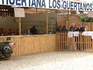 Barraca de la Pea Huertana Los Gertanos - Bando de la Huerta - Fiestas de Primavera 2004